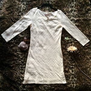 Banana Republic Lace Knit Dress
